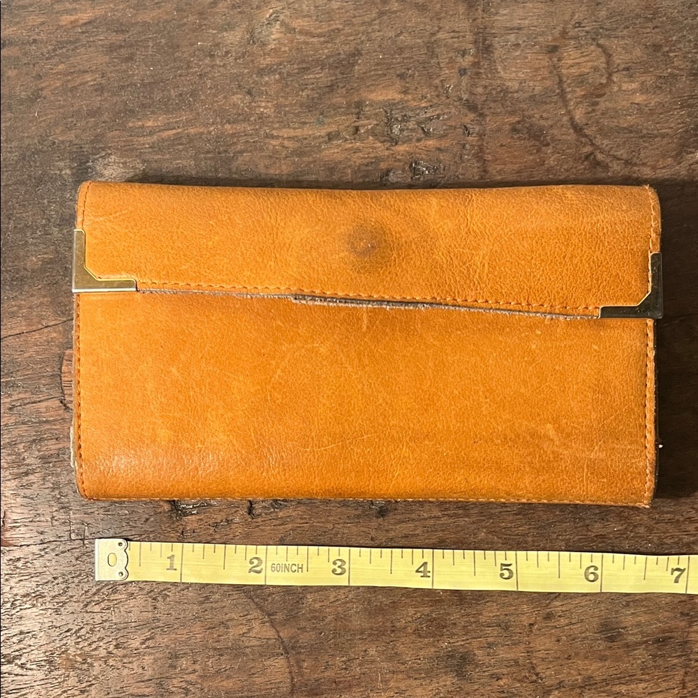 Vintage cowhide wallet